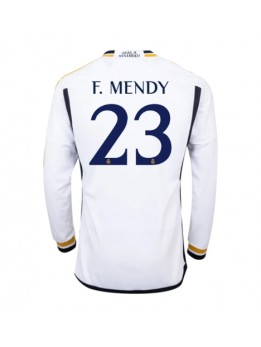 Moški Nogometna dresi replika Real Madrid Ferland Mendy #23 Domači 2023-24 Dolgi rokav